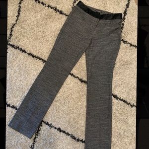Express black and gray slacks